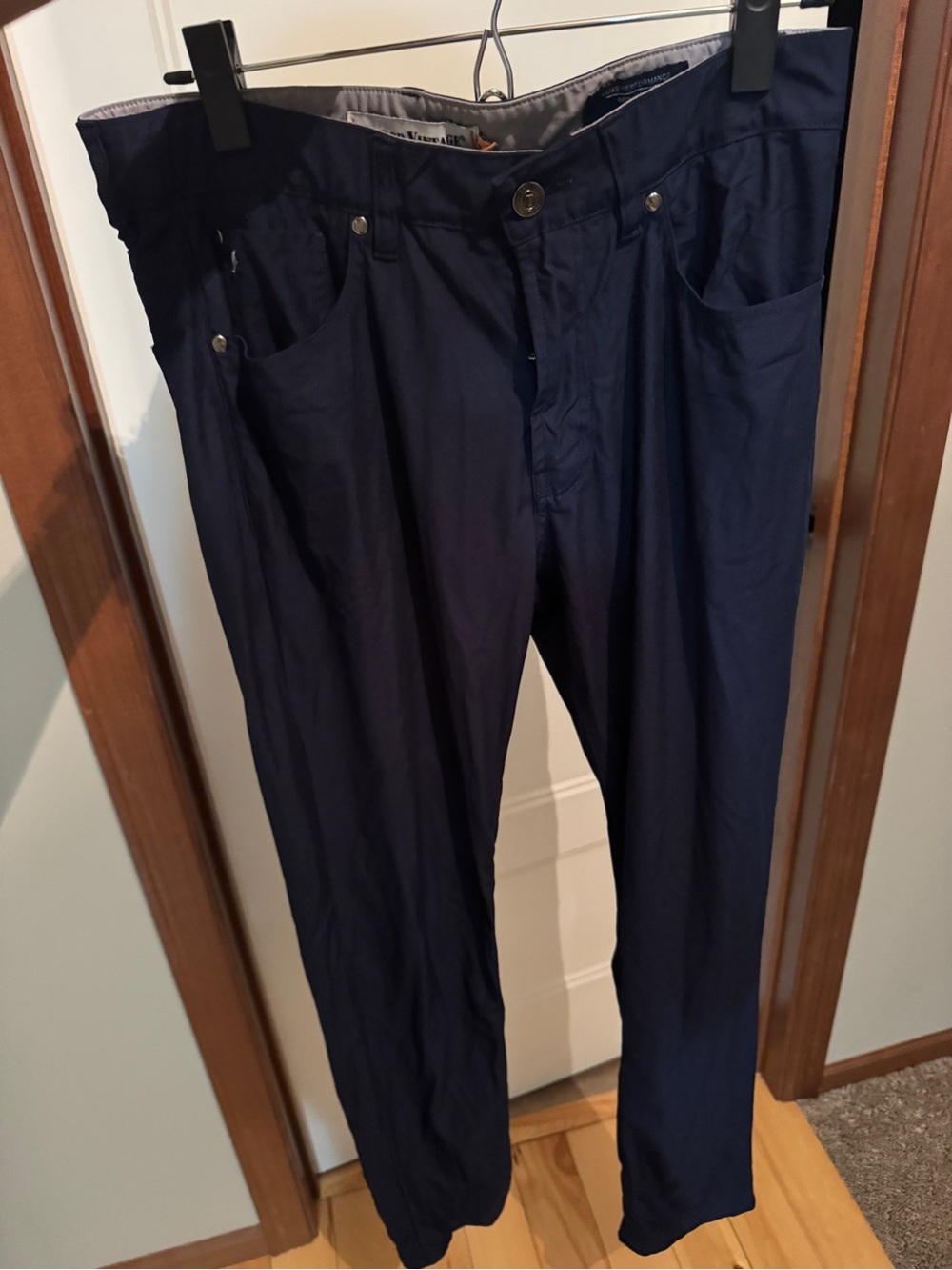 Tailor Vintage Dark Navy Chinos
